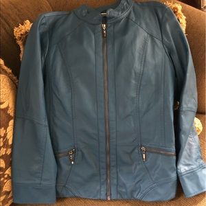 Womens jacket. Feels like soft leather. Large. NWT